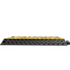 Protector de cables de goma, 3 canales, 2 x | VEVOR