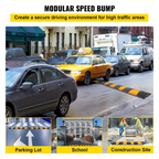 2 piezas de reductores de velocidad de goma | VEVOR
