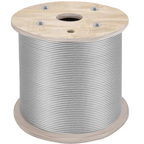 Cable de acero inoxidable de 1/4" y 200 pies | VEVOR
