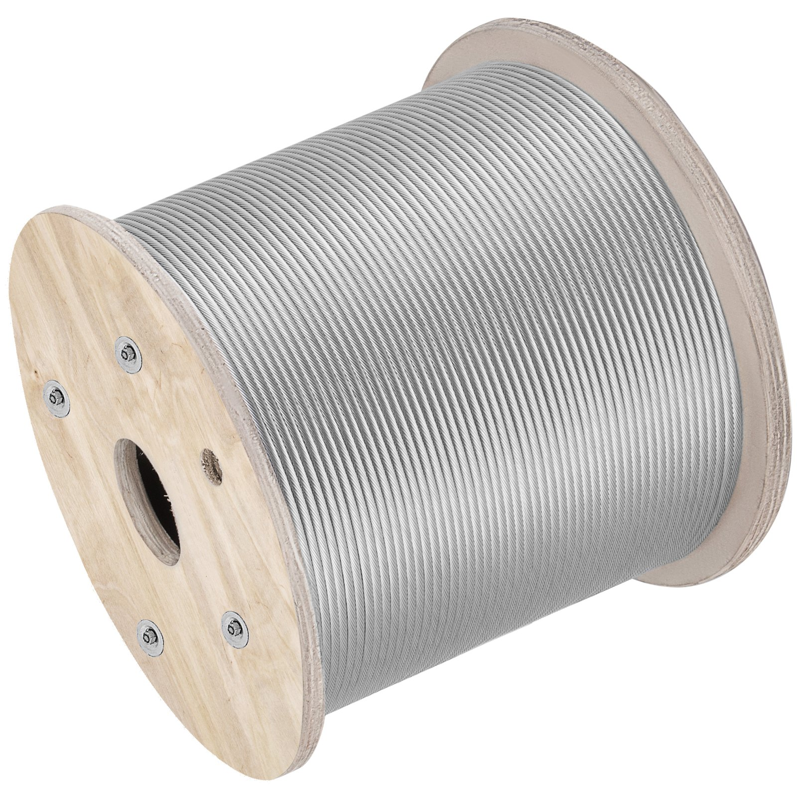 Cable de acero inoxidable de 1/4" y 200 pies | VEVOR