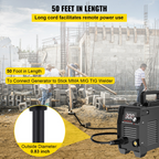 Cable de extensión para soldadora de 40 amperios | VEVOR