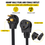 Cable de extensión para soldadora de 40 amperios | VEVOR