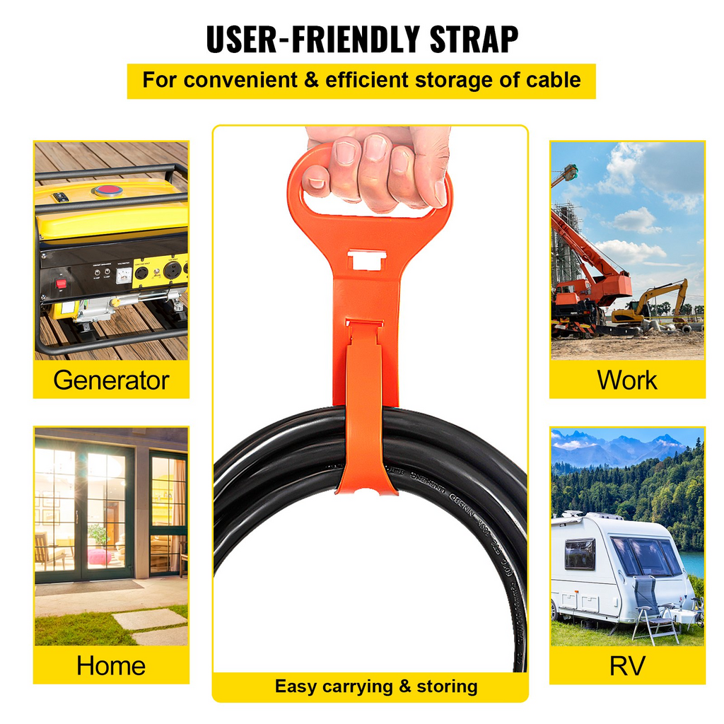 Cable de extensión para soldadora de 40 amperios | VEVOR