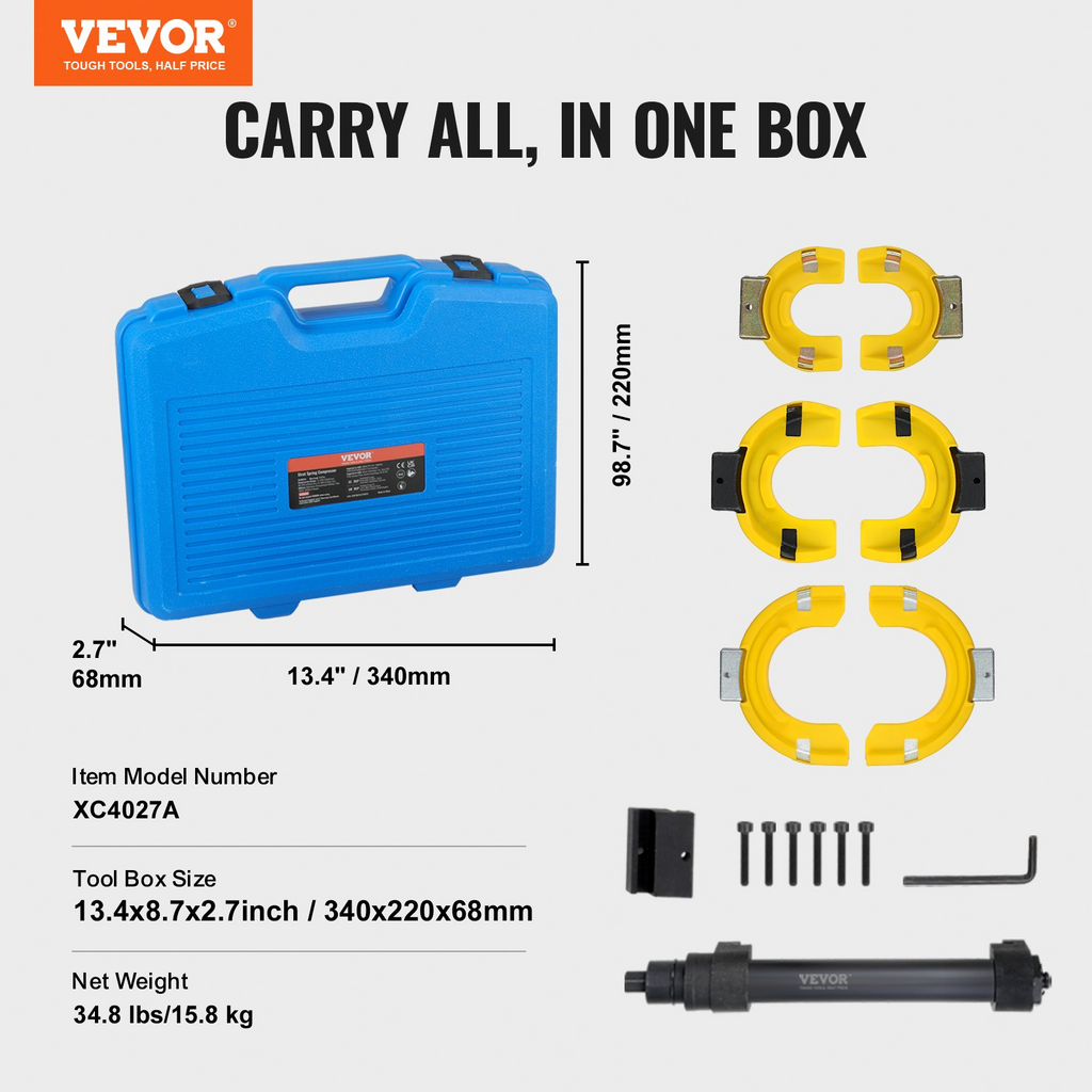 Kit compresor de resortes de puntal | VEVOR