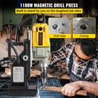 Taladro magnético, 1100 W, diámetro de perforación | VEVOR