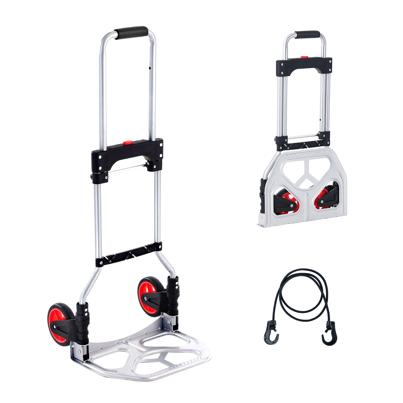 Carretilla y plataforma rodante plegable | VEVOR