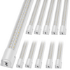 Paquete de 10 luces LED para taller, 2, 4 m (8 pies)