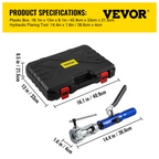 Kit de herramientas hidráulicas para abocardado | VEVOR