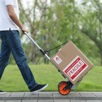 Carretilla plegable, capacidad de carga de 125 kg | VEVOR