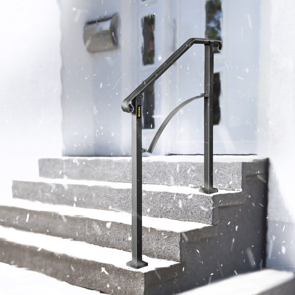 Barandillas para escaleras exteriores LTFS2H3BHS | VEVOR
