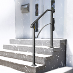 Barandillas para escaleras exteriores LTFS2H3BHS | VEVOR