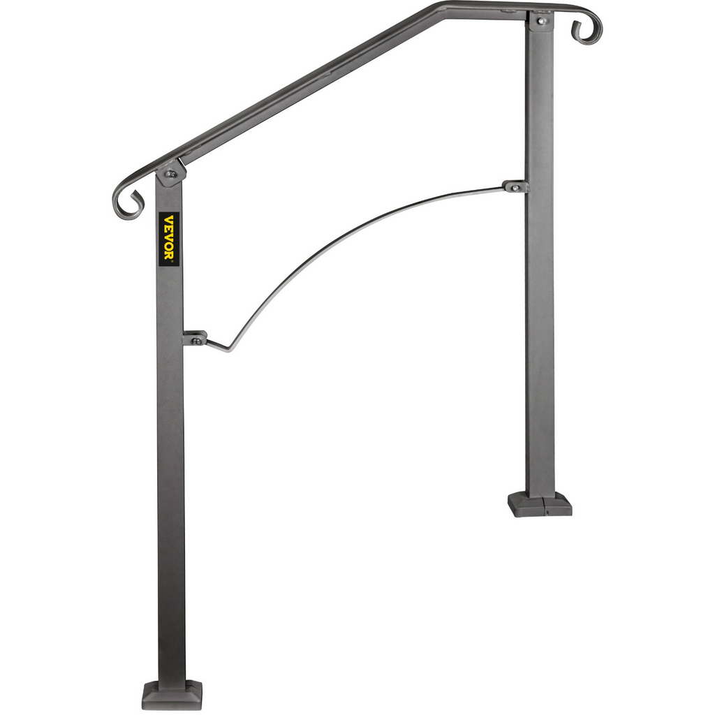 Barandillas para escaleras exteriores LTFS2H3BHS | VEVOR