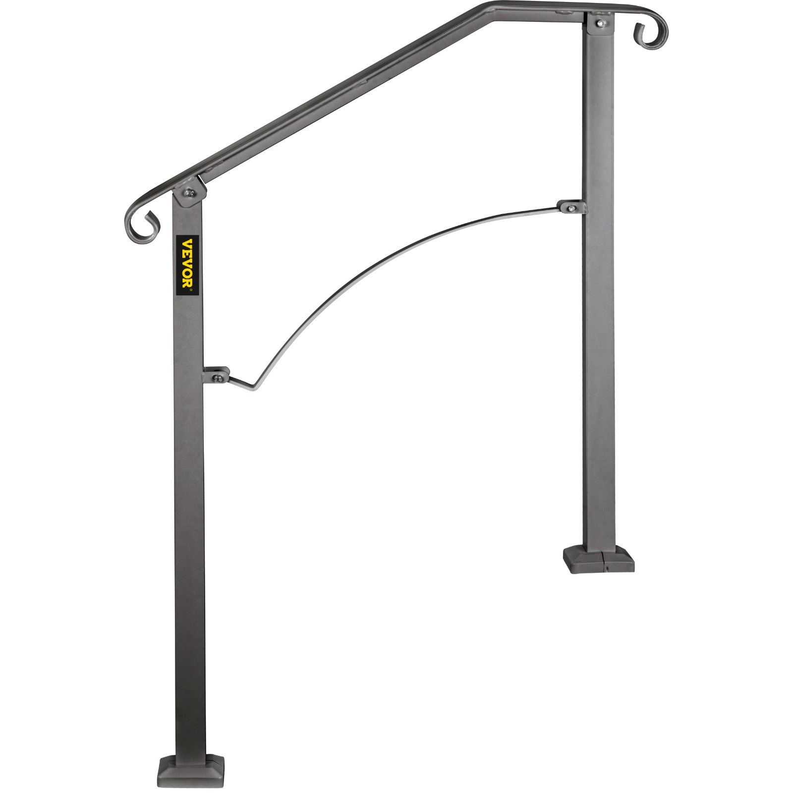 Barandillas para escaleras exteriores LTFS2H3BHS | VEVOR