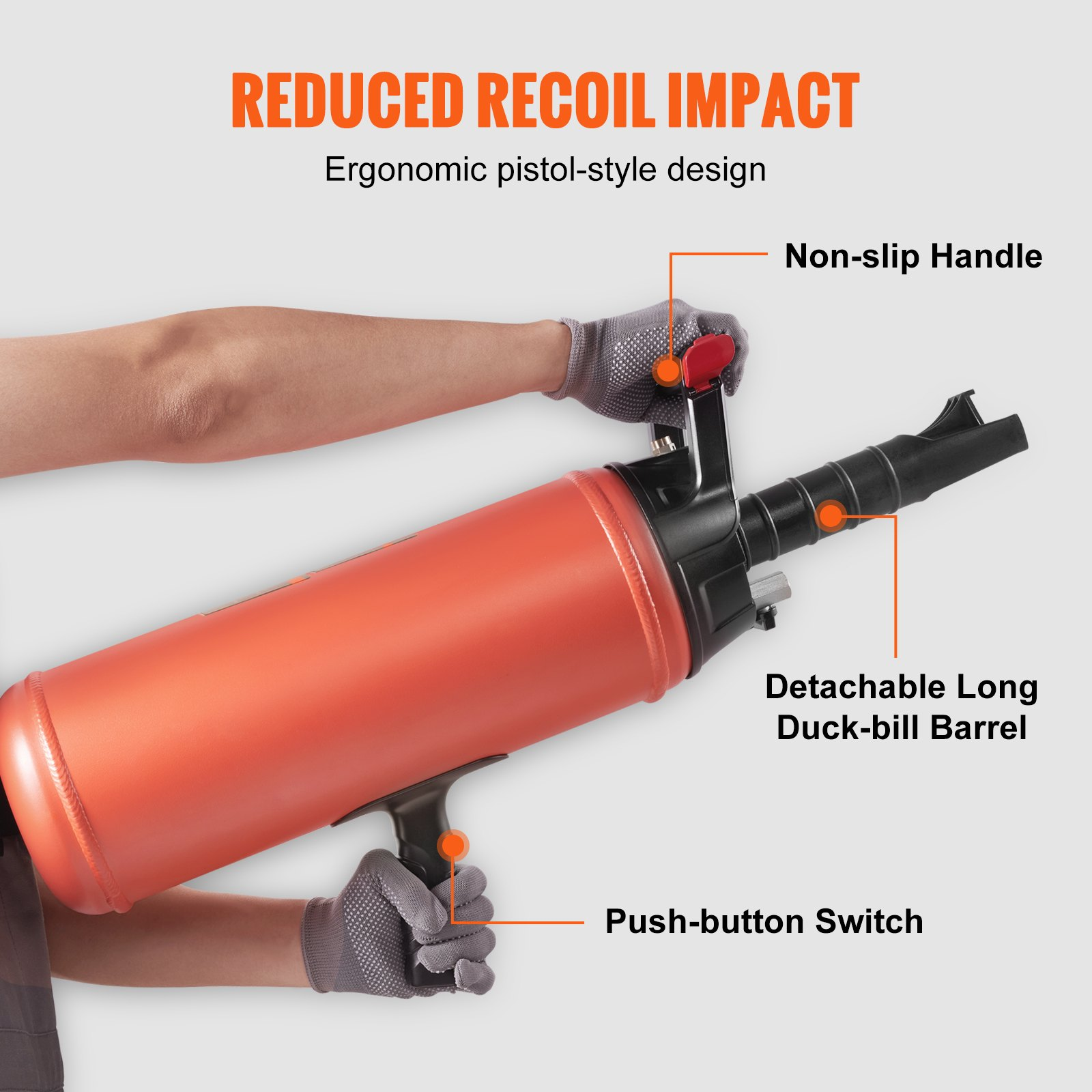 Inflador De Talón De Neumáticos 150 PSI | VEVOR