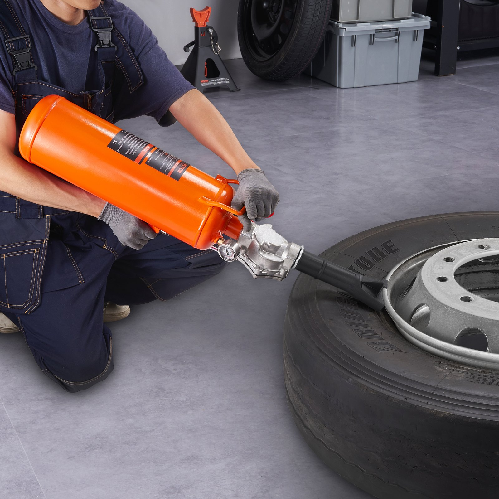 Inflador De Talón De Neumáticos capacidad de 8 L | VEVOR