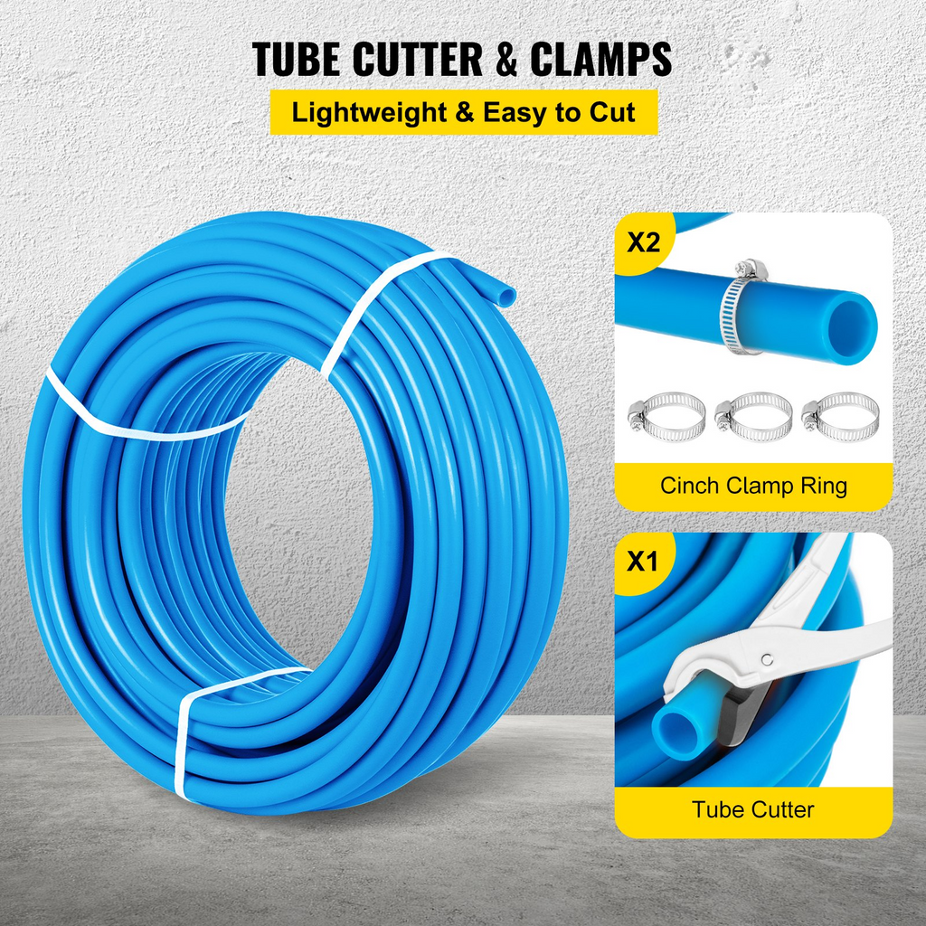 Tubería PEX, tubería PEX de 1" | VEVOR