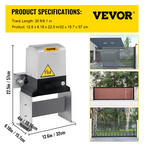 Abridor automático de portón corredizo de 1400 libras | VEVOR
