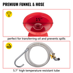 Tanque de drenaje de aceite usado de 20 galones | VEVOR