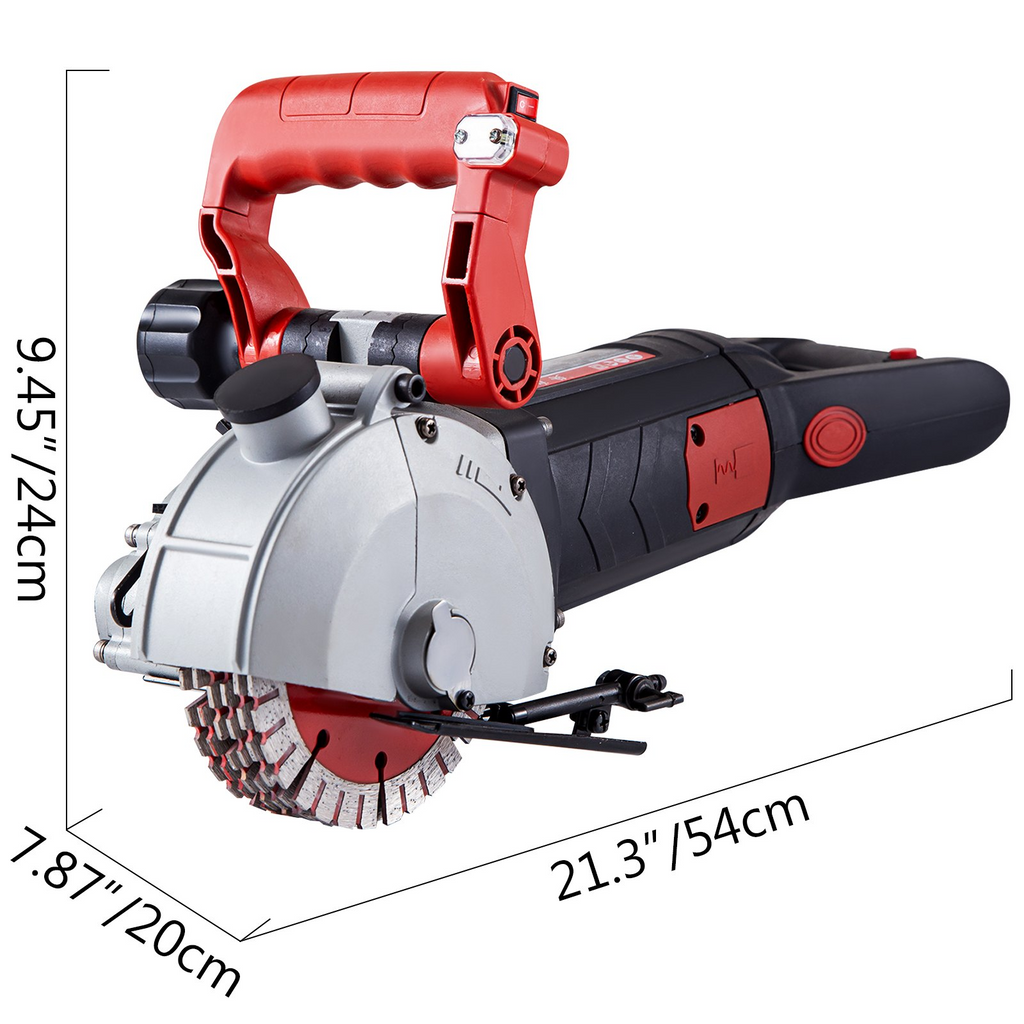 Máquina ranuradora de pared, 2500 W | VEVOR