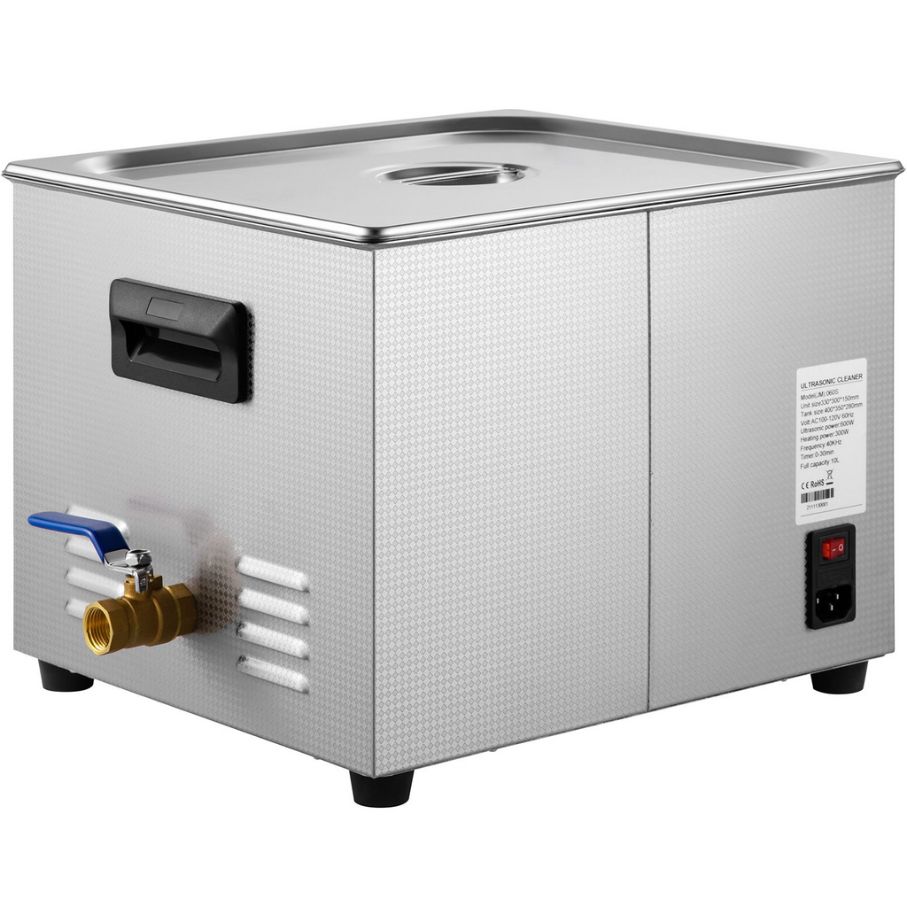 Limpiador ultrasónico 15L mejorado (calentador de 600 W | VEVOR