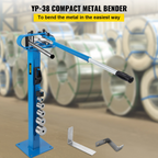 Dobladora de metal YP-38 para barras planas y cuadradas | VEVOR