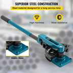 Dobladora de tubos, manual de 3/8" a 1", con 7 matrices | VEVOR