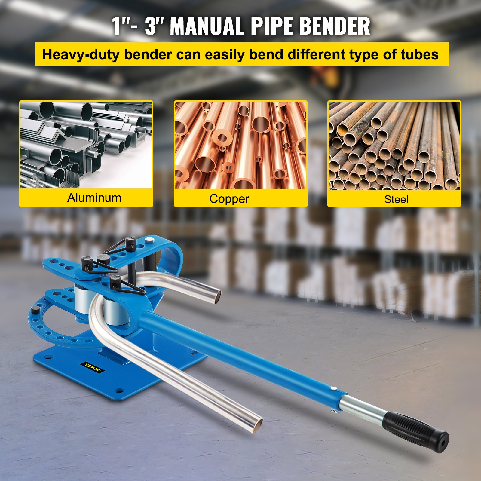 Dobladora manual YP-9 | VEVOR
