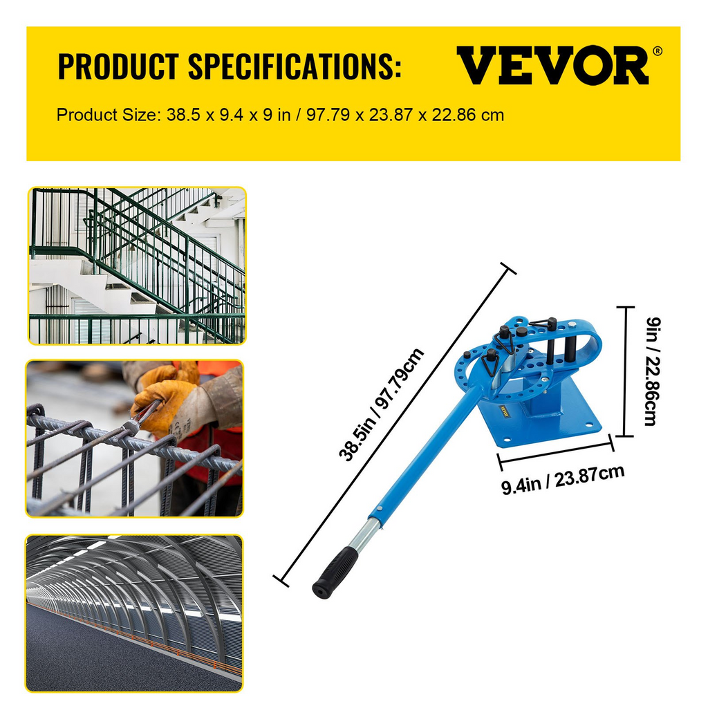 Dobladora manual YP-9 | VEVOR