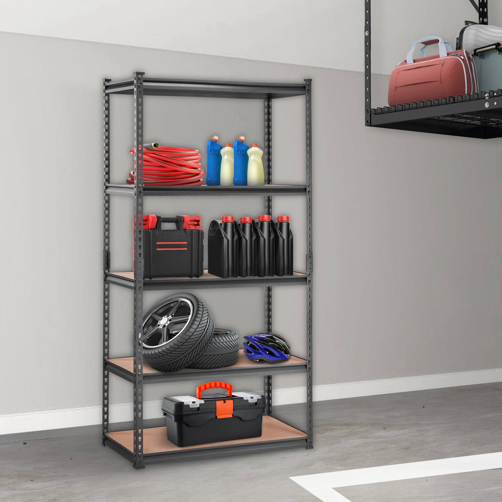 Estantería de almacenamiento, ajustable de 5 niveles SXHJC18DX3 | VEVOR