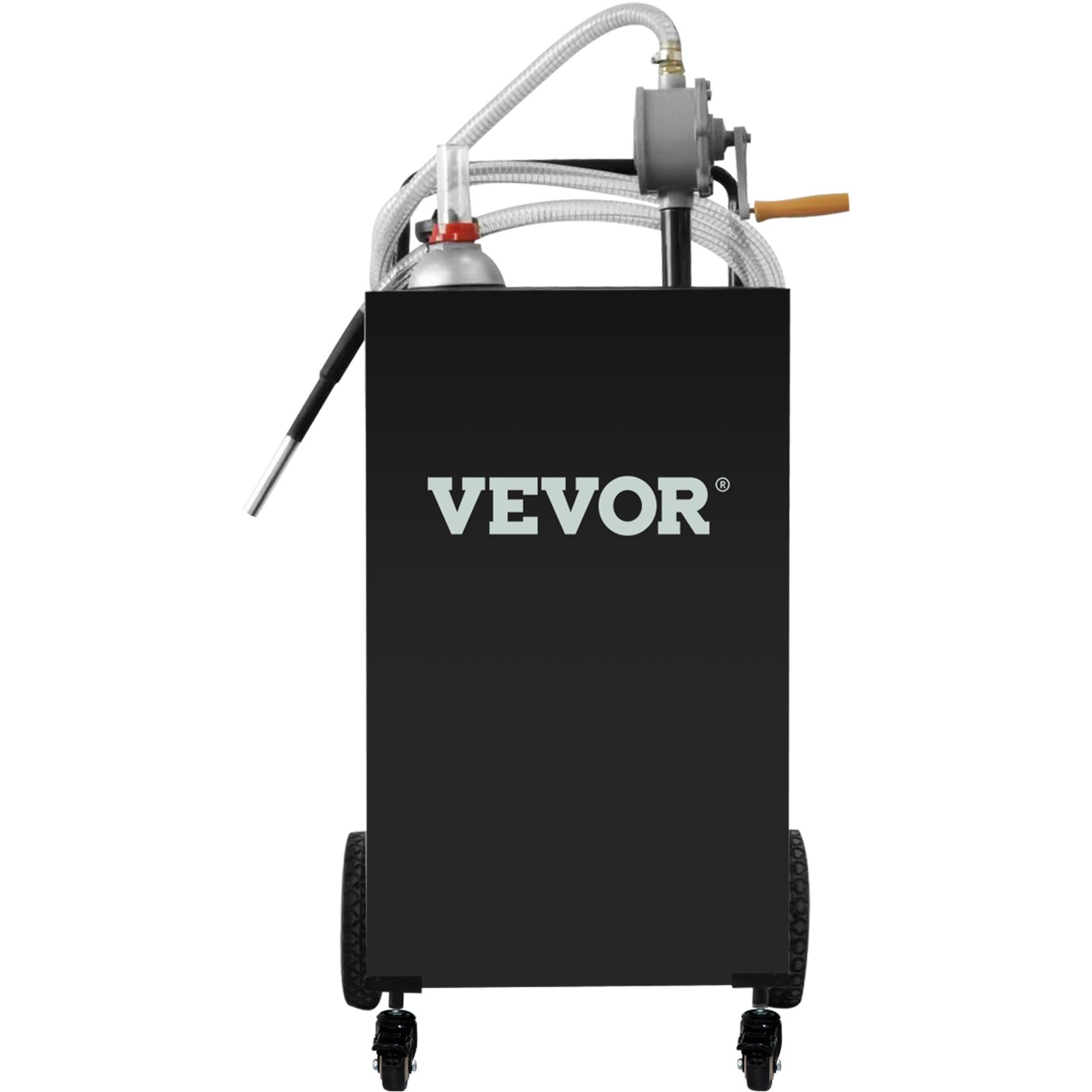 Tanque de combustible de 35 galones con 4 ruedas y bomba | VEVOR
