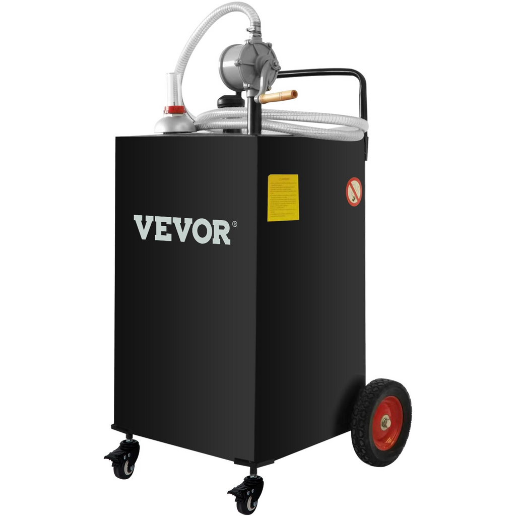 Tanque de combustible de 35 galones con 4 ruedas y bomba | VEVOR