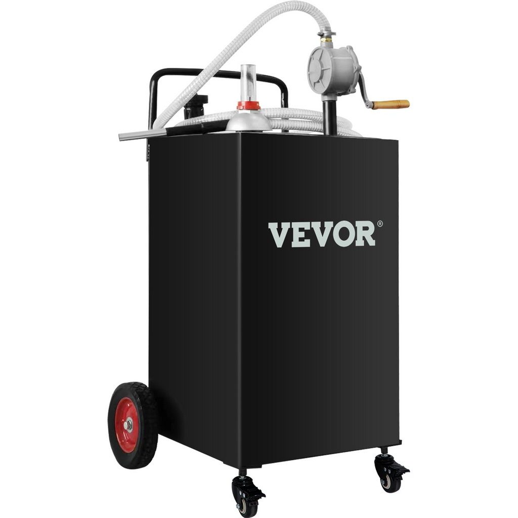 Tanque de combustible de 35 galones con 4 ruedas y bomba | VEVOR