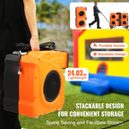 Soplador inflable, 1100 W, 1, 5 y 1, 7 HP | VEVOR