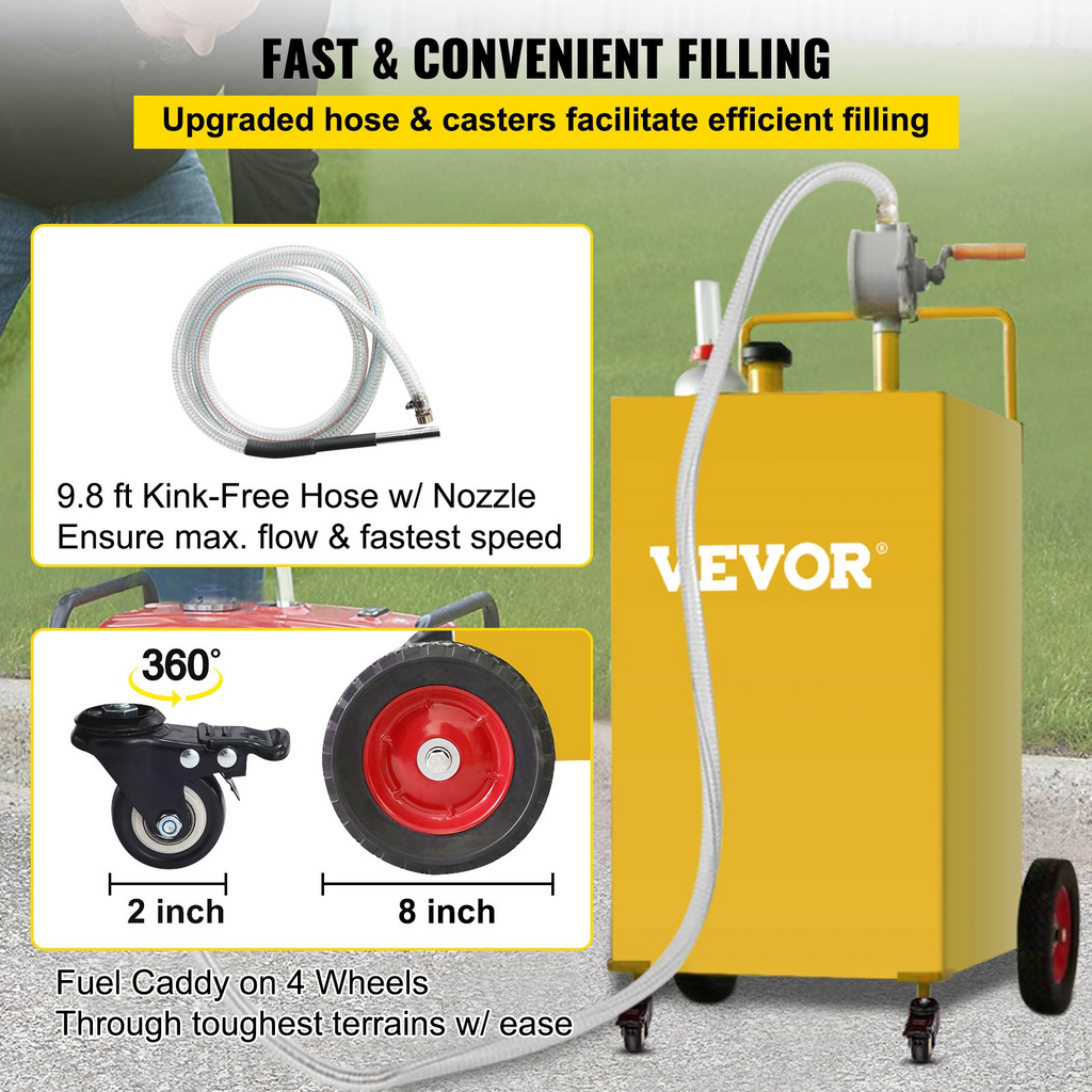 Contenedor de combustible de 30 galones SYJYCHSGJL | VEVOR