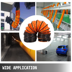 Manguera flexible de PVC de 16 pies para ventilador | VEVOR