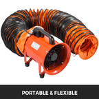 Manguera para conductos, manguera flexible de PVC | VEVOR