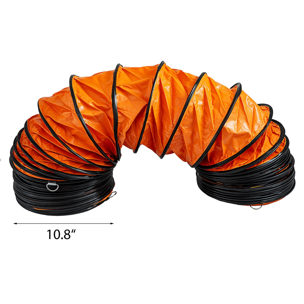 Manguera para conductos, manguera flexible de PVC | VEVOR