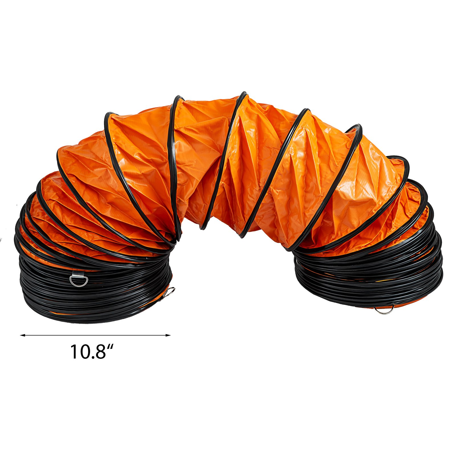 Manguera para conductos, manguera flexible de PVC | VEVOR