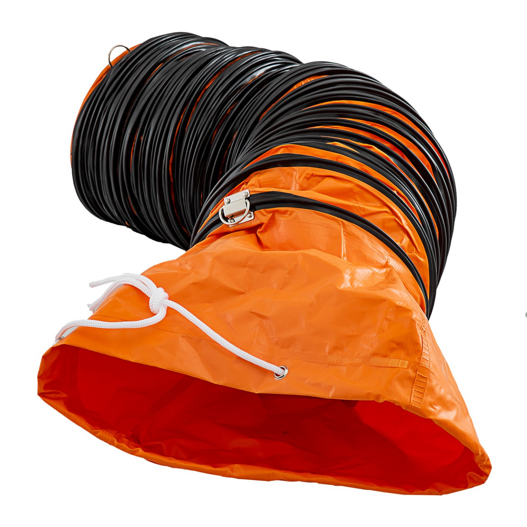 Manguera para conductos, manguera flexible de PVC | VEVOR