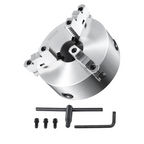Mandril de torno de 3 mordazas, 10'' | VEVOR