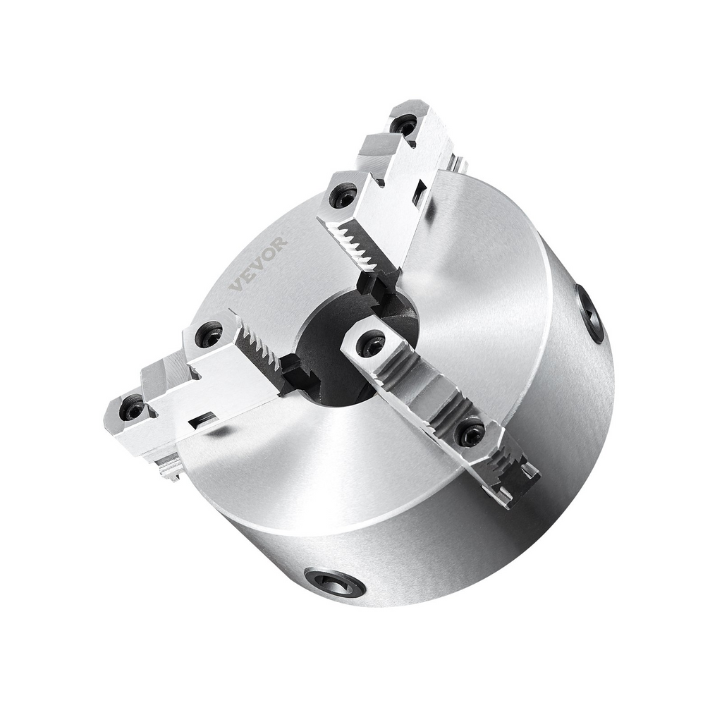 Mandril de torno de 3 mordazas, 10'' | VEVOR