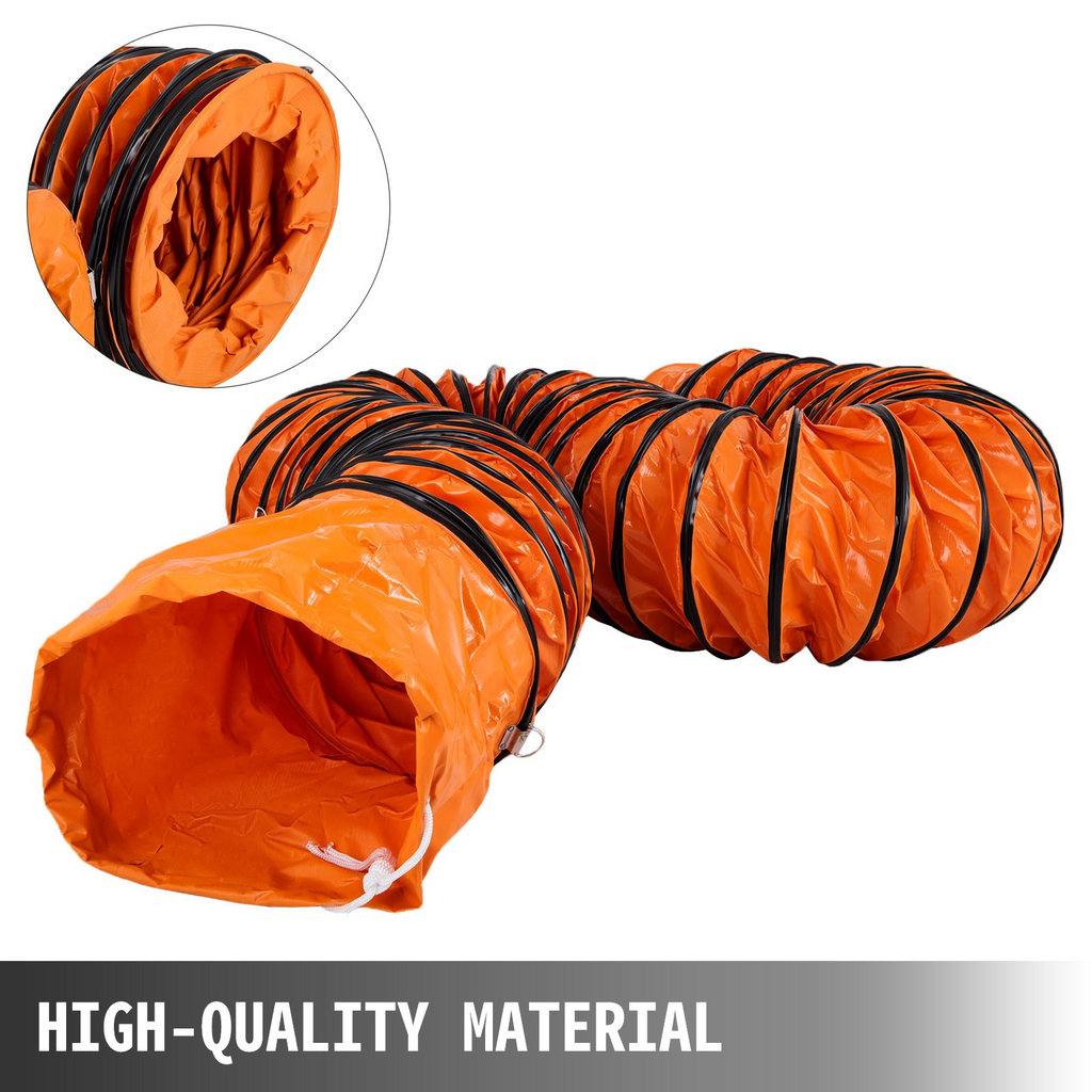 Manguera flexible de PVC de 25 pies para ventilador | VEVOR