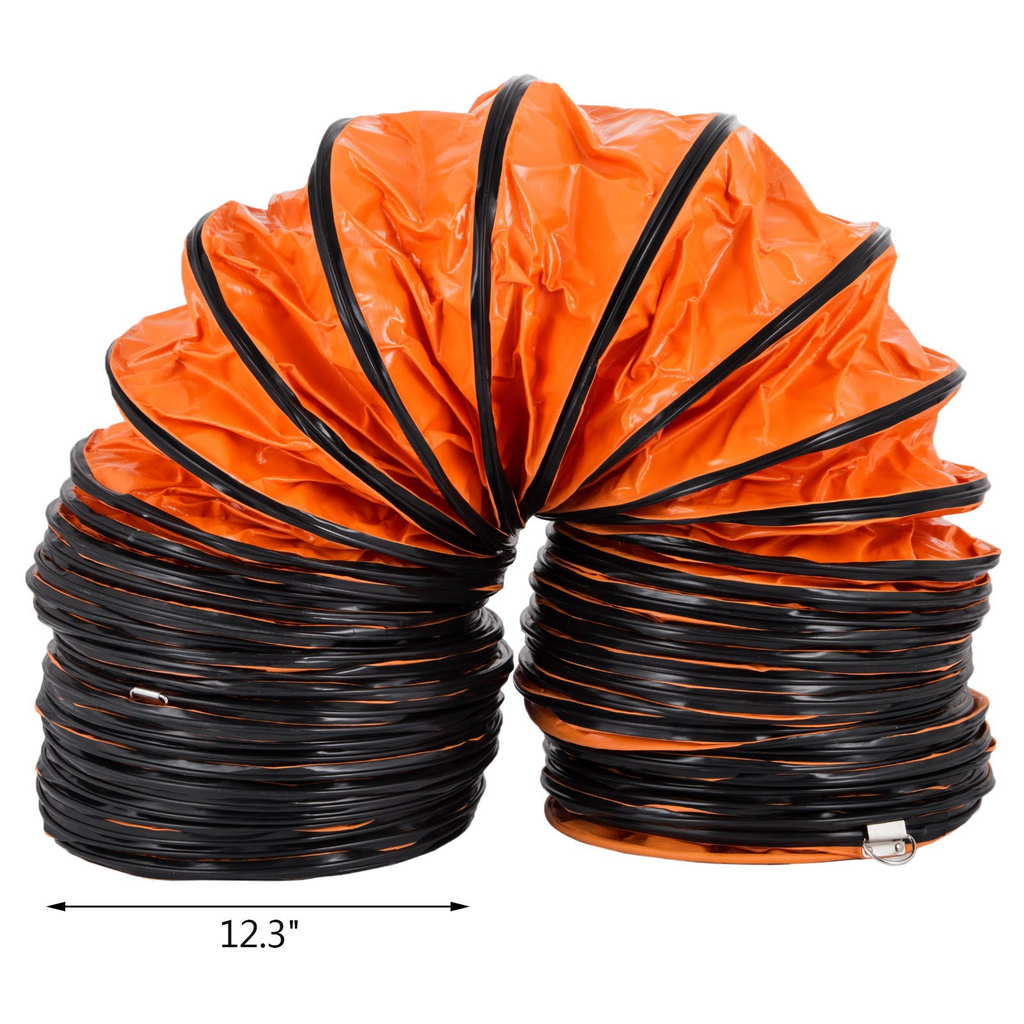Manguera flexible de PVC de 25 pies para ventilador | VEVOR