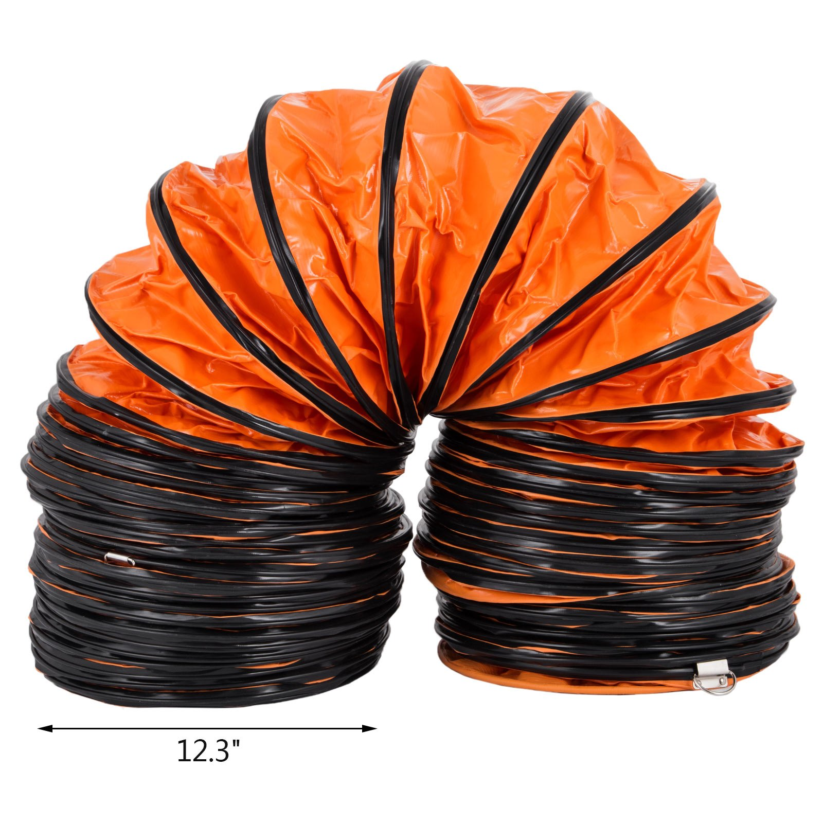 Manguera flexible de PVC de 25 pies para ventilador | VEVOR