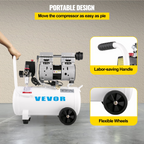 Compresor de aire de 6.6 galones | VEVOR