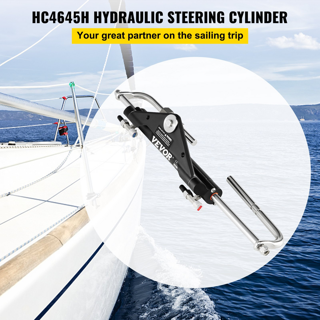 Cilindro de dirección hidráulica HC4645H | VEVOR