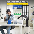 Extractor de humos de soldadura, 150 W, 165 CFM | VEVOR