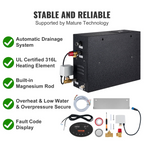 Generador de vapor para ducha de 12 kW | VEVOR