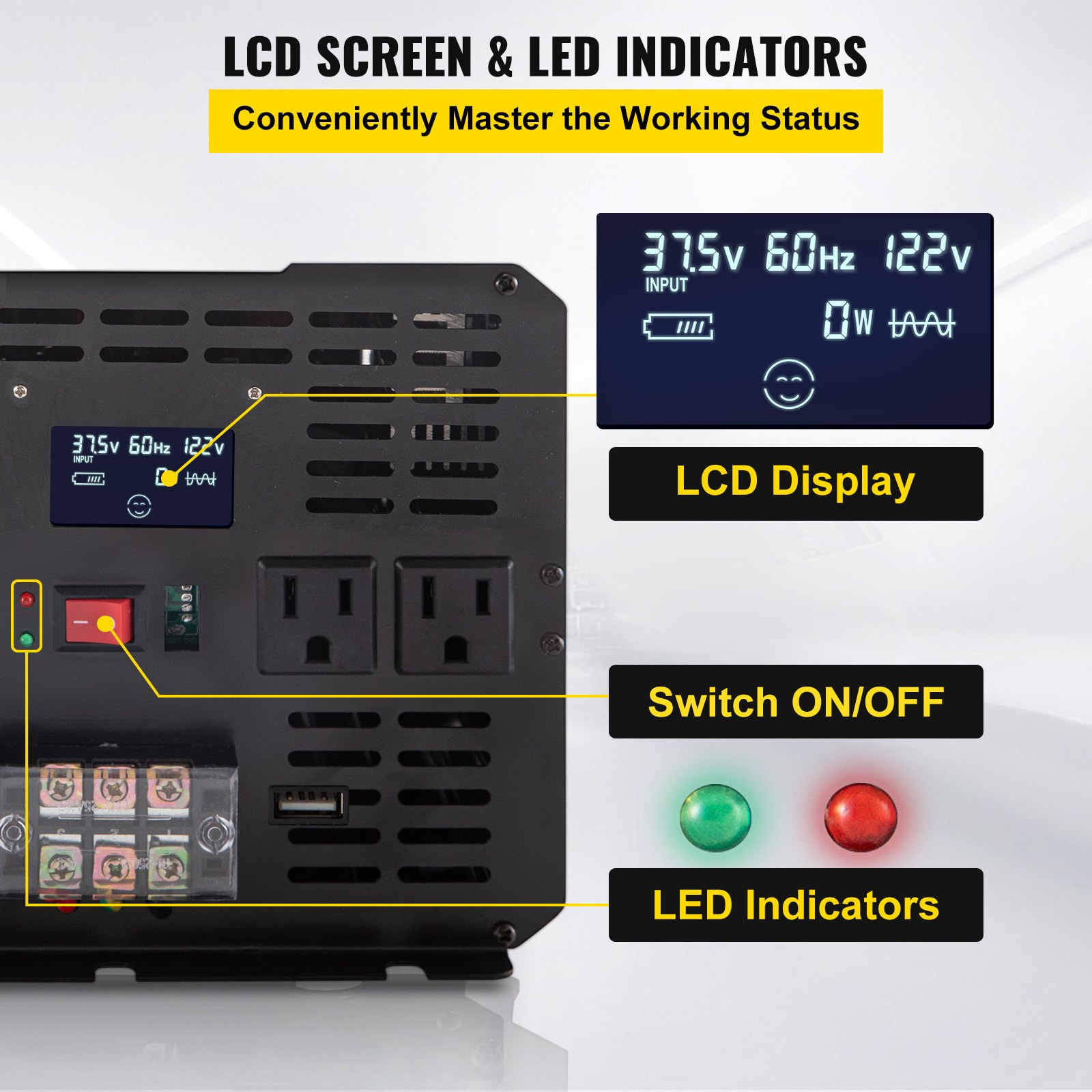 Inversor de, 5000 W