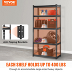 Estantería de almacenamiento, ajustable de 5 niveles SXHJC12DX3 | VEVOR